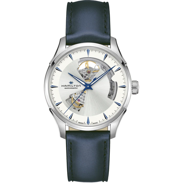 Hamilton jazzmaster sales open heart automatic