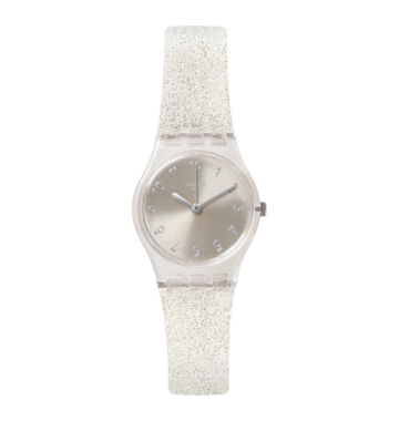 Swatch outlet silver glistar