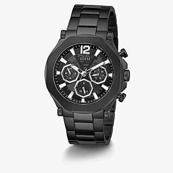 GUESS - BLACK CASE BLACK STAINLESS STEEL WATCH