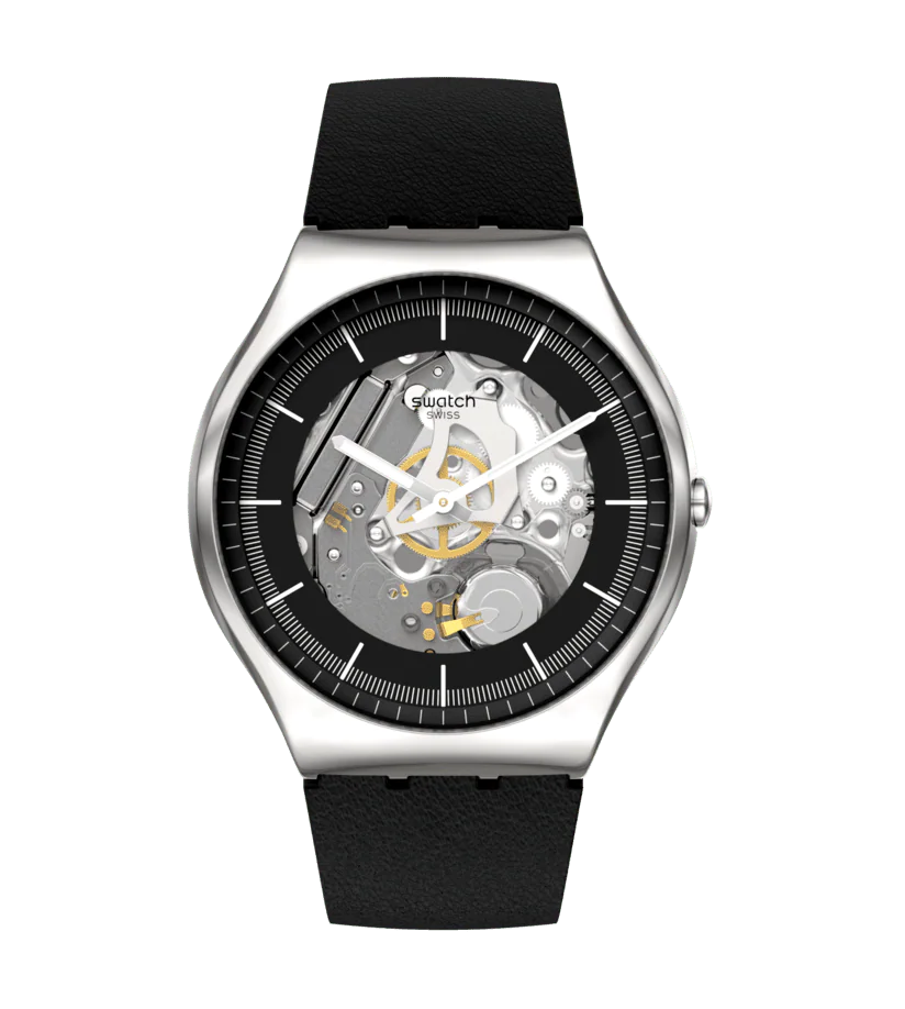 SWATCH - BLACK SKELETON