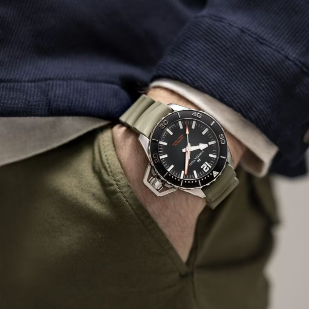 Hamilton khaki outlet navy frogman