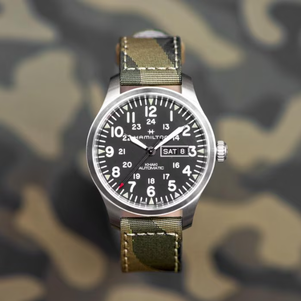Hamilton khaki field clearance day date