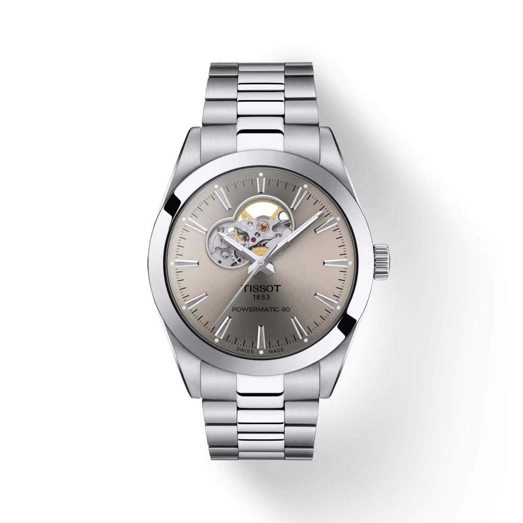 TISSOT  - GENTLEMAN POWERMATIC 80 OPEN HEART