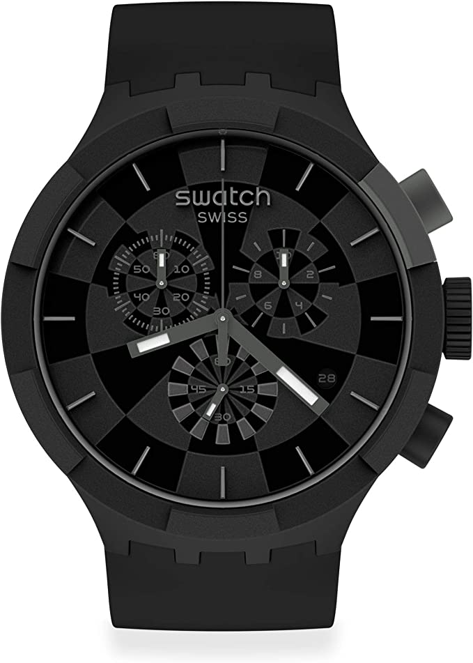 SWATCH - Ckeckpoint Black - World Time