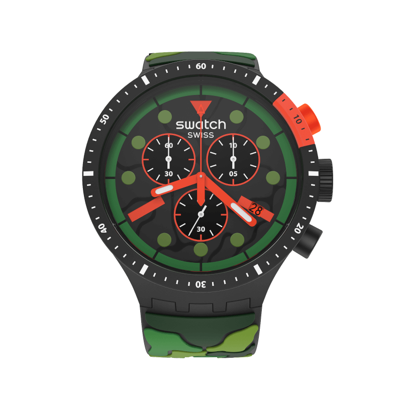 SWATCH - ESCAPEJUNGLE - World Time