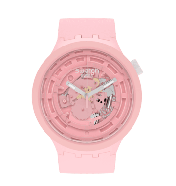 SWATCH - C Pink - World Time