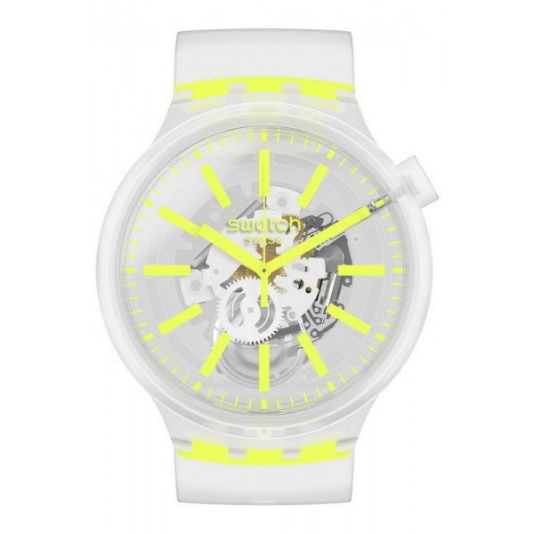 SWATCH - Yellow in Jelly - World Time