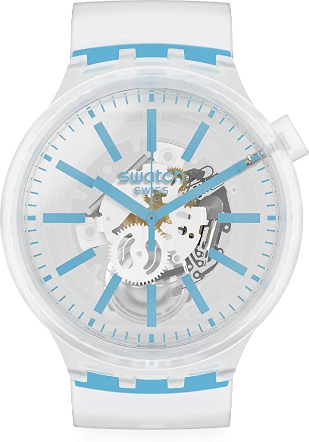 SWATCH - Blue in Jelly - World Time