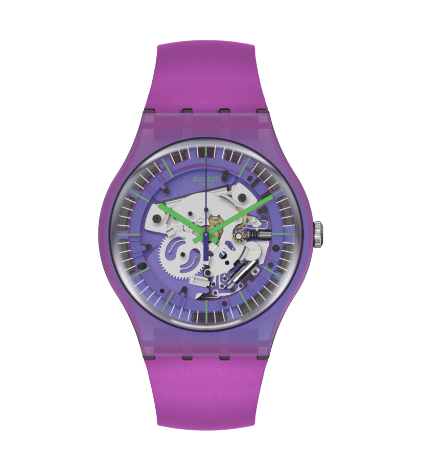 SWATCH - Shimmer Purple - World Time