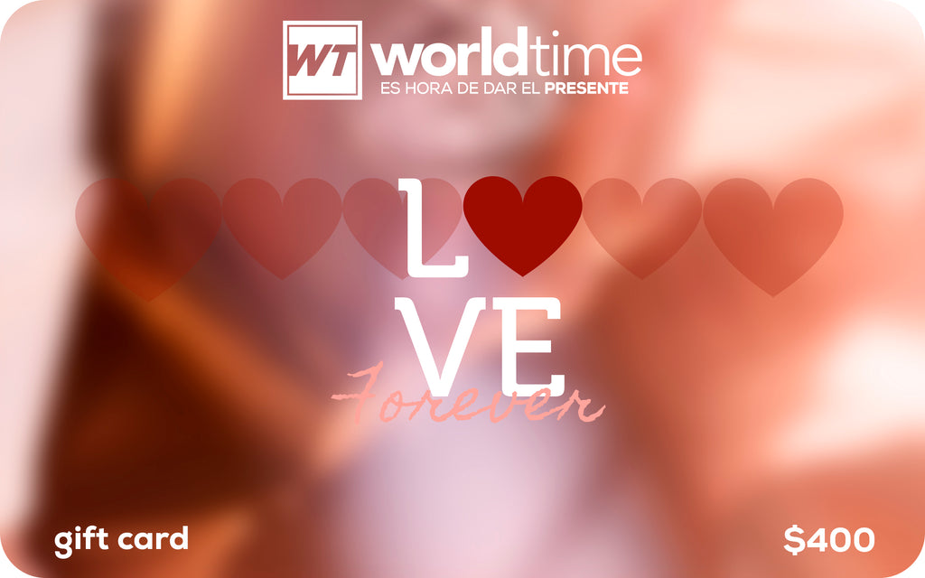 Gift Card WT $400 VDay - World Time